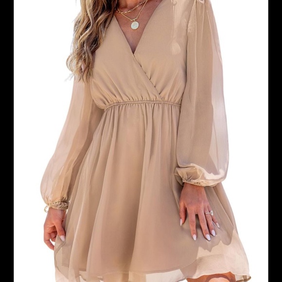 Cupshe Dresses & Skirts - LAST CHANCE ITEM Cupshe Brown Dress Size Large NWT